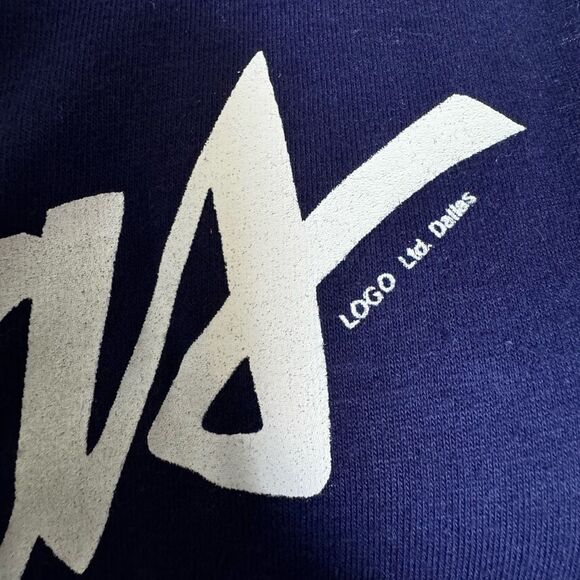 Vintage Dallas TM Side Open Navy Tank Top - Picture 9 of 10